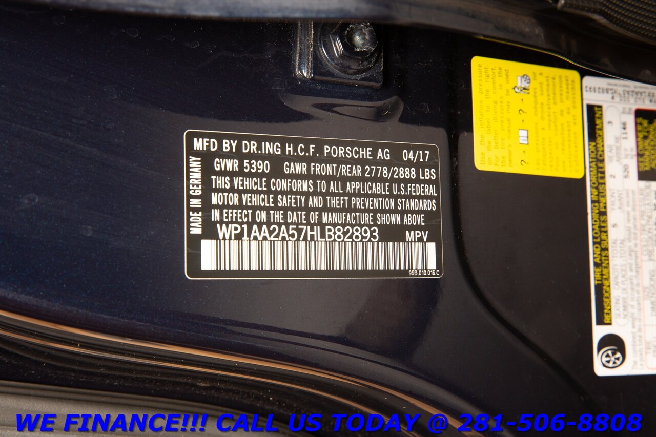 2017 Porsche Macan 2017 AWD PREM PKG NAV SPORT HEATSEAT BOSE CAMERA   - Photo 31 - Houston, TX 77031