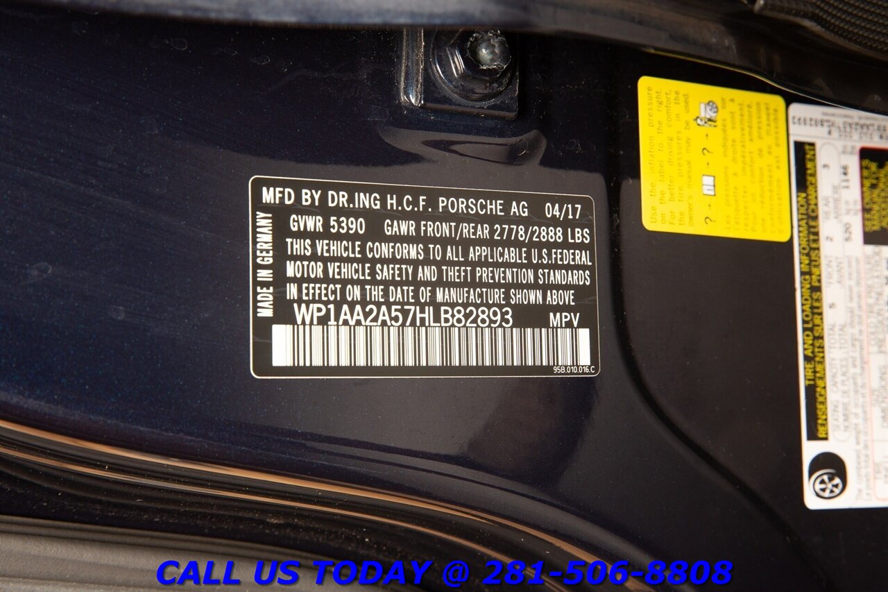 2017 Porsche Macan 2017 AWD PREM PKG NAV SPORT HEATSEAT BOSE CAMERA - Photo 31 - Houston, TX 77031