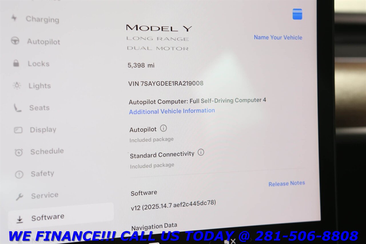 2024 Tesla Model Y 2024 Long Range AWD FSD NAV CAMERA WOOD 5K MILES!! - Photo 15 - Houston, TX 77031