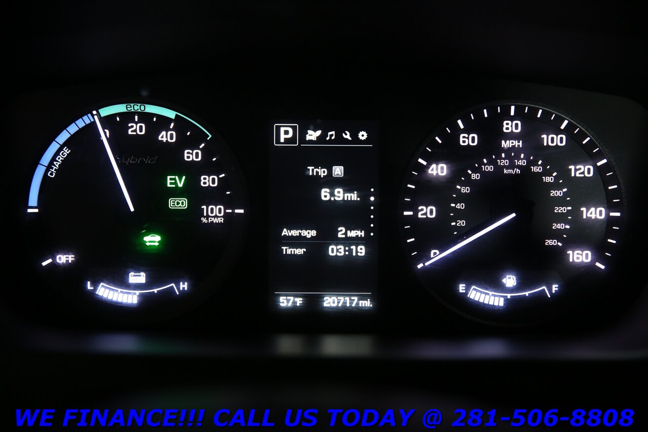2016 Hyundai Sonata Hybrid 2016 SE HYBRID 40+ MPG CAMERA KEYGO BTOOTH 20K MLS   - Photo 15 - Houston, TX 77031