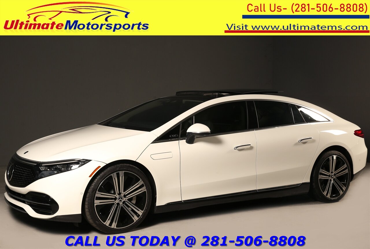 2023 Mercedes-Benz EQS 450+ 2023 NAV PANO ADAPTCRUISE BURMESTER CARPLAY 360CAM   - Photo 1 - Houston, TX 77031