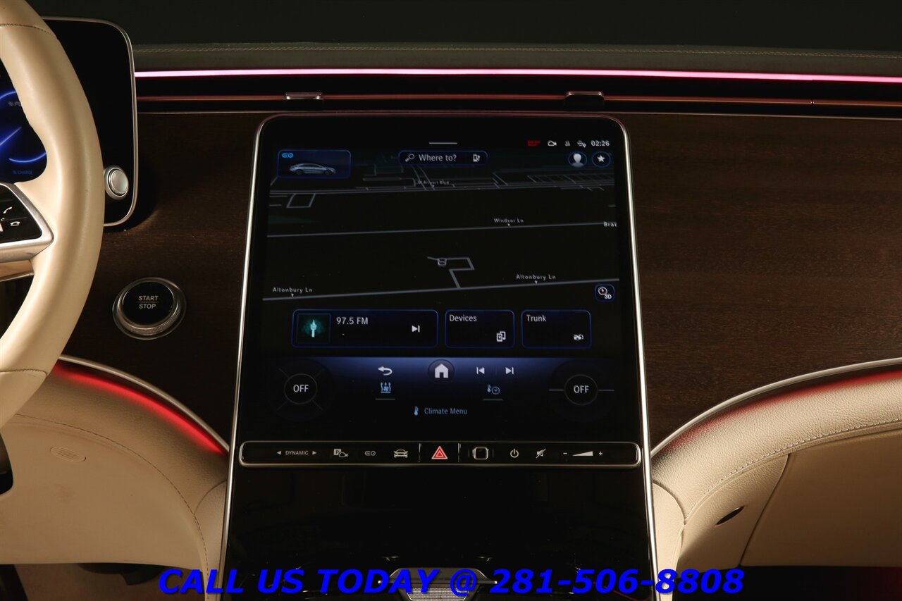 2023 Mercedes-Benz EQS 450+ 2023 NAV PANO ADAPTCRUISE BURMESTER CARPLAY 360CAM - Photo 17 - Houston, TX 77031