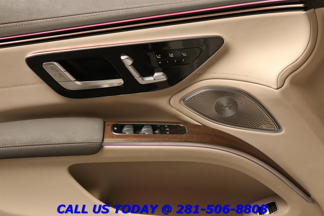 2023 Mercedes-Benz EQS 450+ 2023 NAV PANO ADAPTCRUISE BURMESTER CARPLAY 360CAM - Photo 9 - Houston, TX 77031