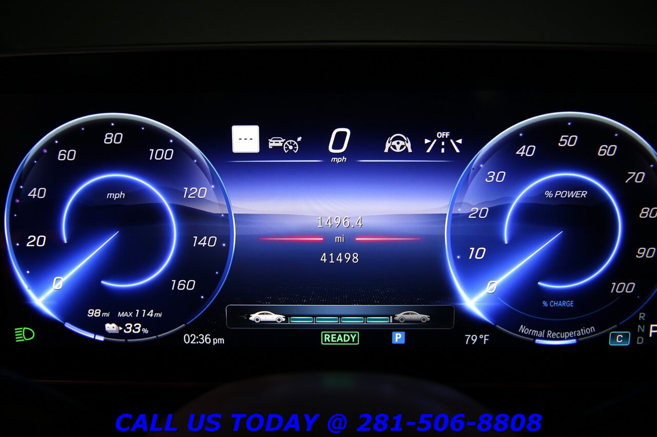 2023 Mercedes-Benz EQS 450+ 2023 NAV PANO ADAPTCRUISE BURMESTER CARPLAY 360CAM - Photo 16 - Houston, TX 77031