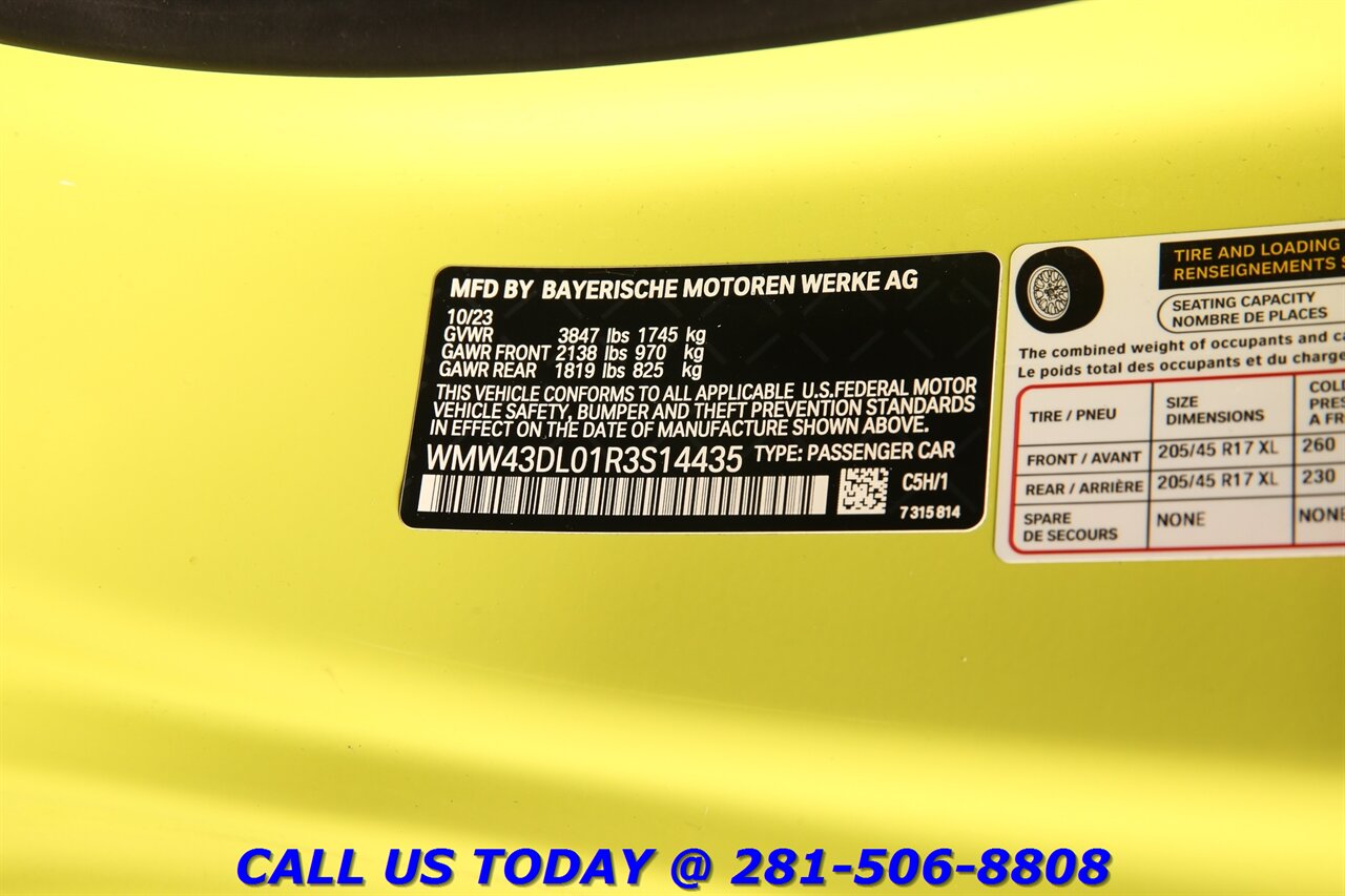 2024 MINI Convertible 2024 Cooper S NAV SPORT HEATSEAT 10K MLS!!! - Photo 29 - Houston, TX 77031