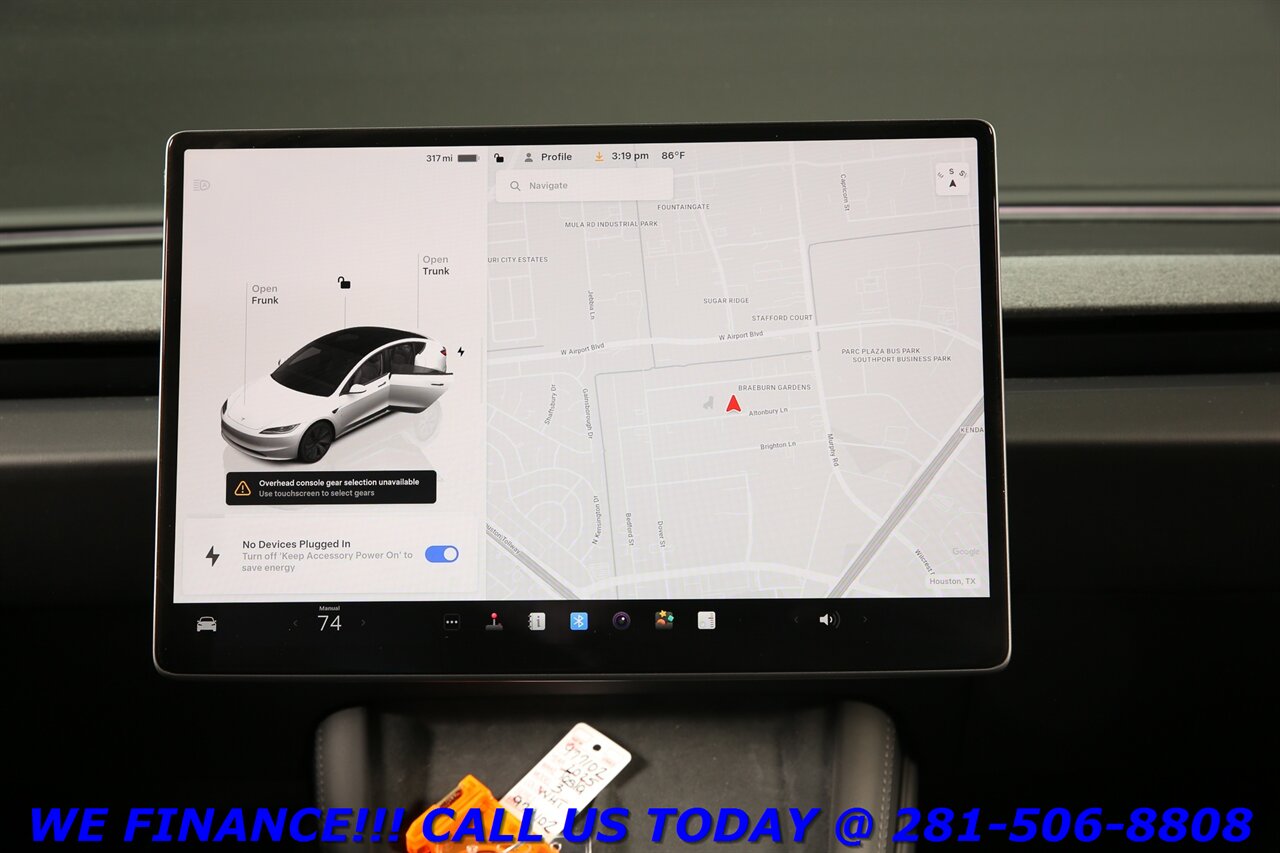 2025 Tesla Model 3 2025 Long Range FSD4 AUTOPILO NAV PANO HEATSEAT 8K   - Photo 14 - Houston, TX 77031