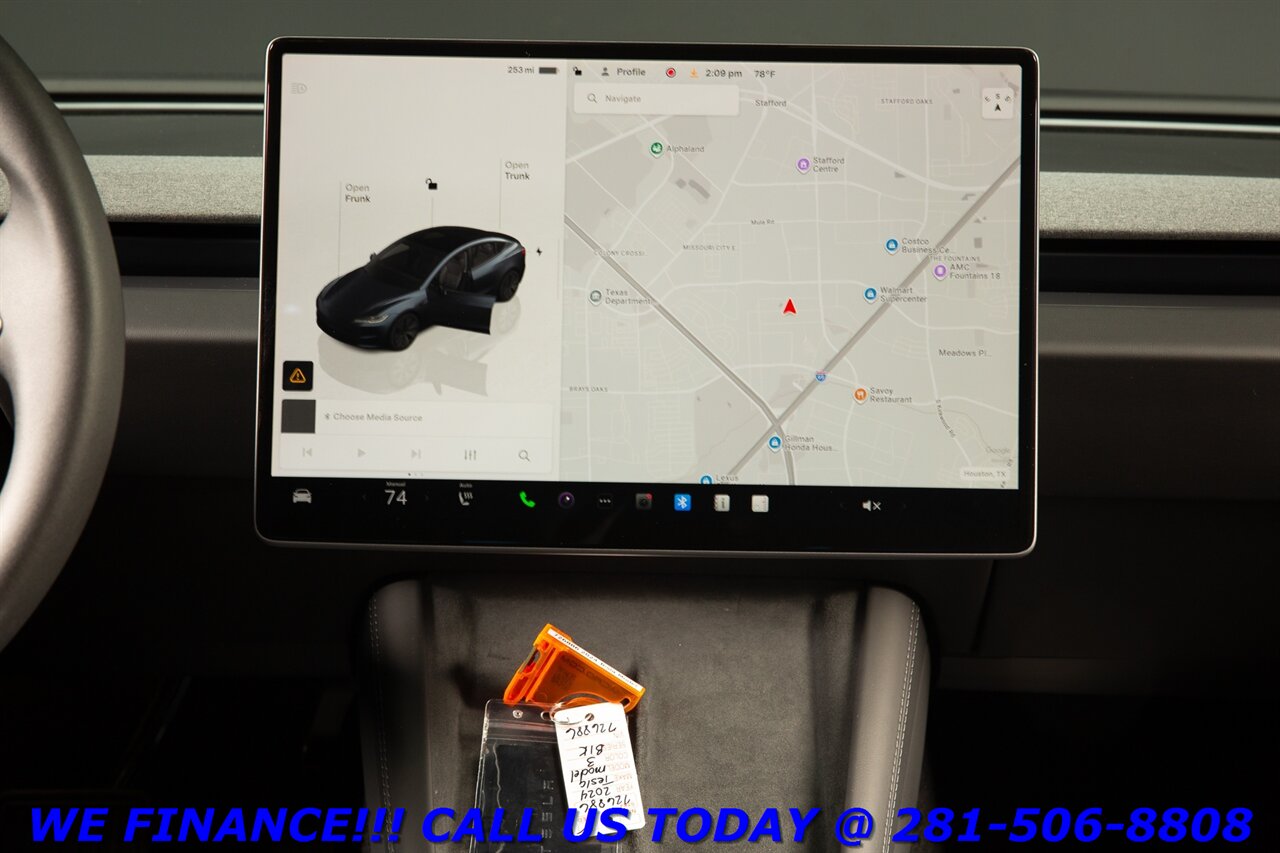 2024 Tesla Model 3 2024 FSD4 AUTOPILOT PANO HEATSEAT CAMERA 17K MLS   - Photo 15 - Houston, TX 77031