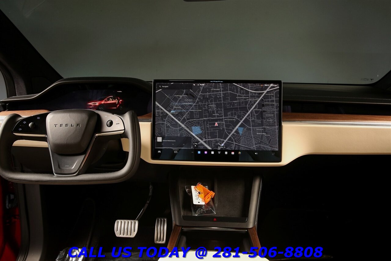 2023 Tesla Model X 2023 AWD FSD3 AUTOPILOT VENT-SEATS SUMMON LEATHER   - Photo 3 - Houston, TX 77031