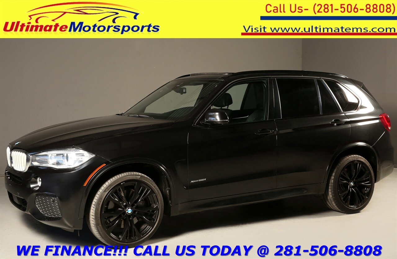 2015 BMW X5 2015 xDrive50i M-Sport AWD NAV PANO 3ROW 56K MLS   - Photo 1 - Houston, TX 77031