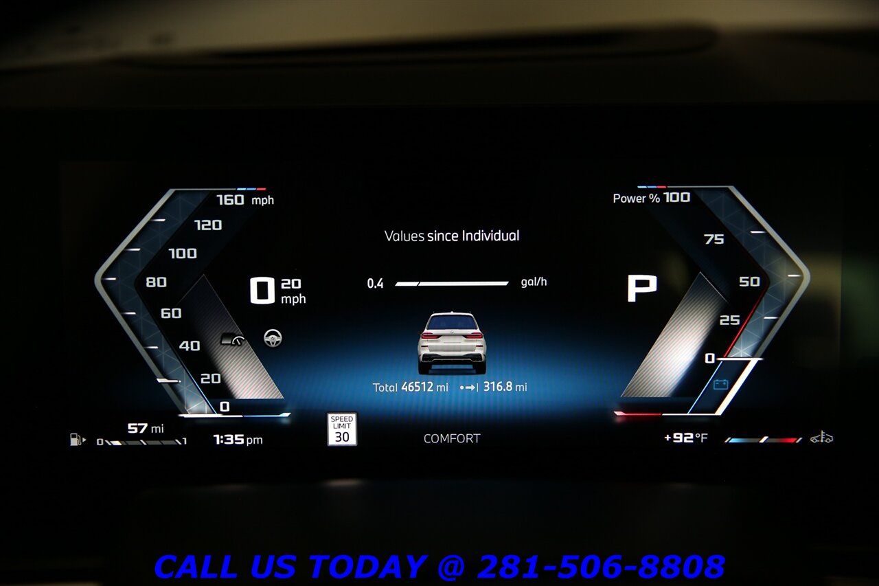 2024 BMW X7 2024 M60i AWD NAV HUD PANO DRIVE-PRO 7PASS 46K MLS - Photo 15 - Houston, TX 77031