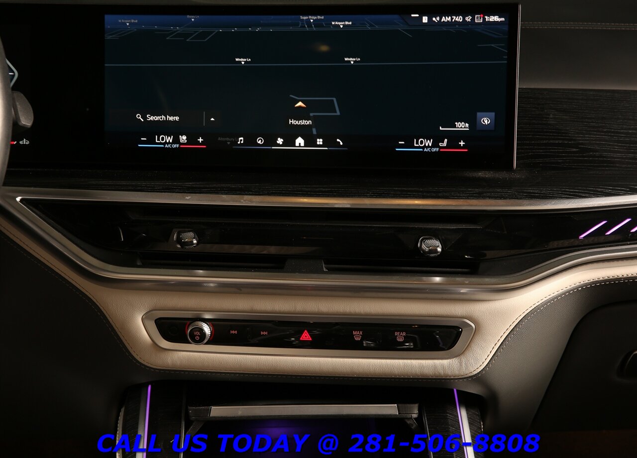 2024 BMW X7 2024 M60i AWD NAV HUD PANO DRIVE-PRO 7PASS 46K MLS - Photo 27 - Houston, TX 77031
