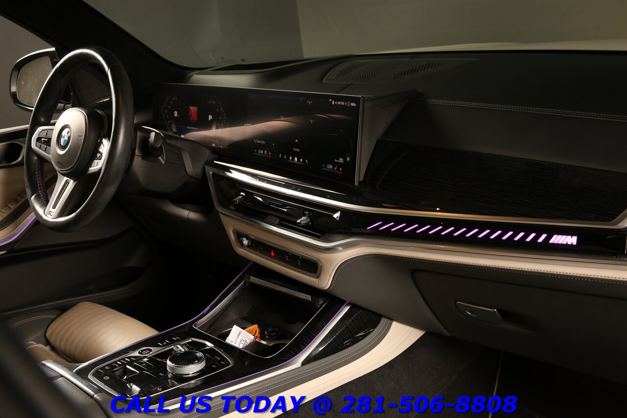 2024 BMW X7 2024 M60i AWD NAV HUD PANO DRIVE-PRO 7PASS 46K MLS - Photo 18 - Houston, TX 77031