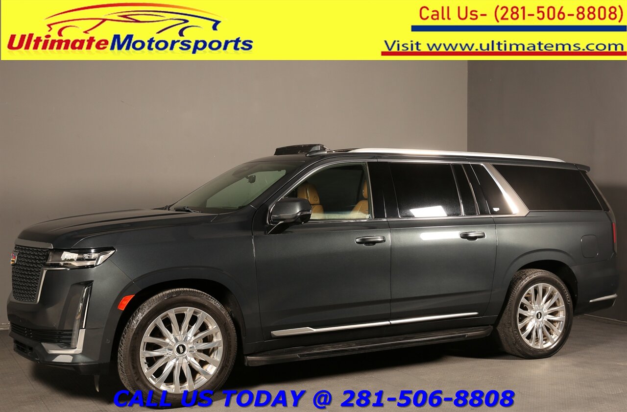 2022 Cadillac Escalade ESV 2022 Premium 4x4 NAV HUD PANO SUPERCRUISE 84K MLS   - Photo 1 - Houston, TX 77031