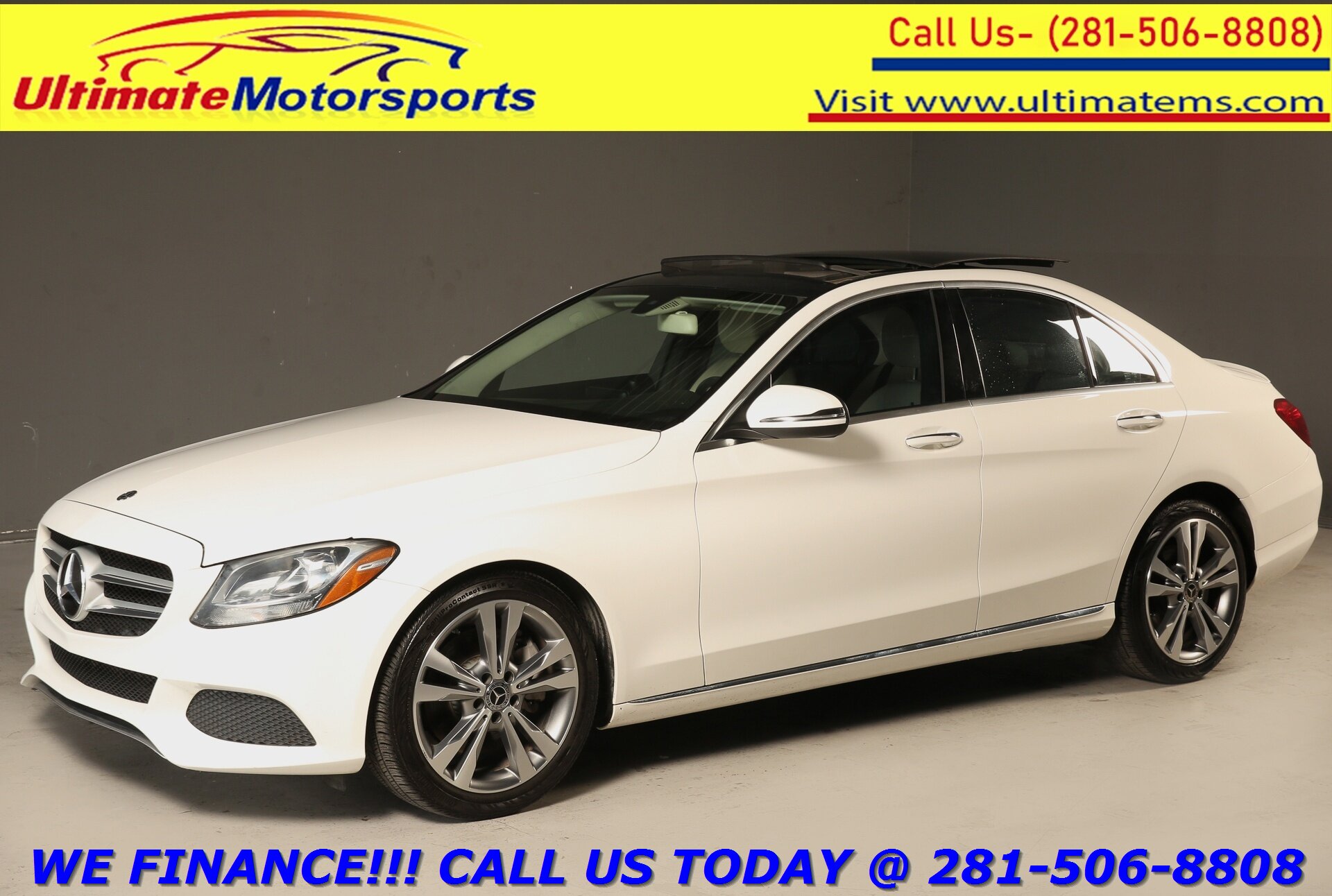 2018 Mercedes-Benz 2018 C 300 P1 CARPLAY PANO HEATSEAT BLIND 89K MLS   - Photo 1 - Houston, TX 77031