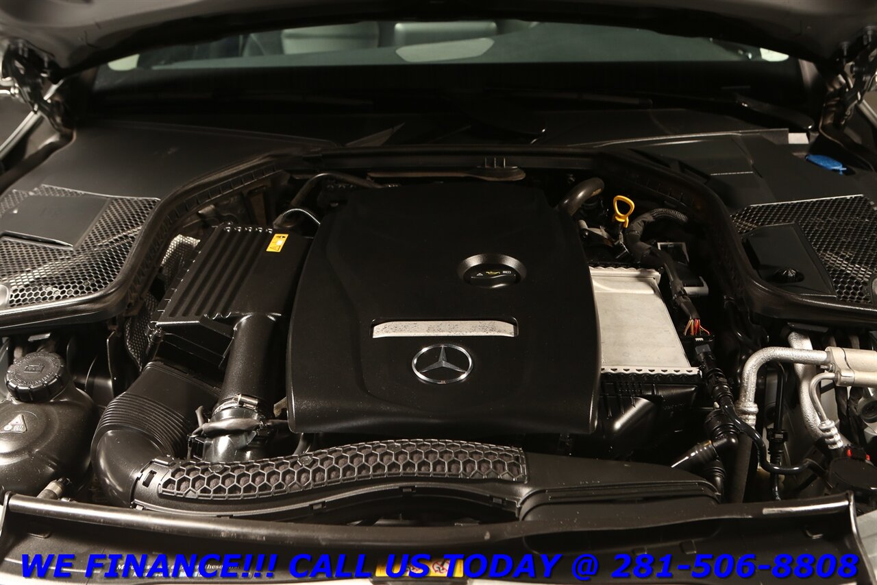 2018 Mercedes-Benz 2018 C300 4MATIC AWD P1 PANOROOF BLIS HEATSEAT 23K - Photo 25 - Houston, TX 77031