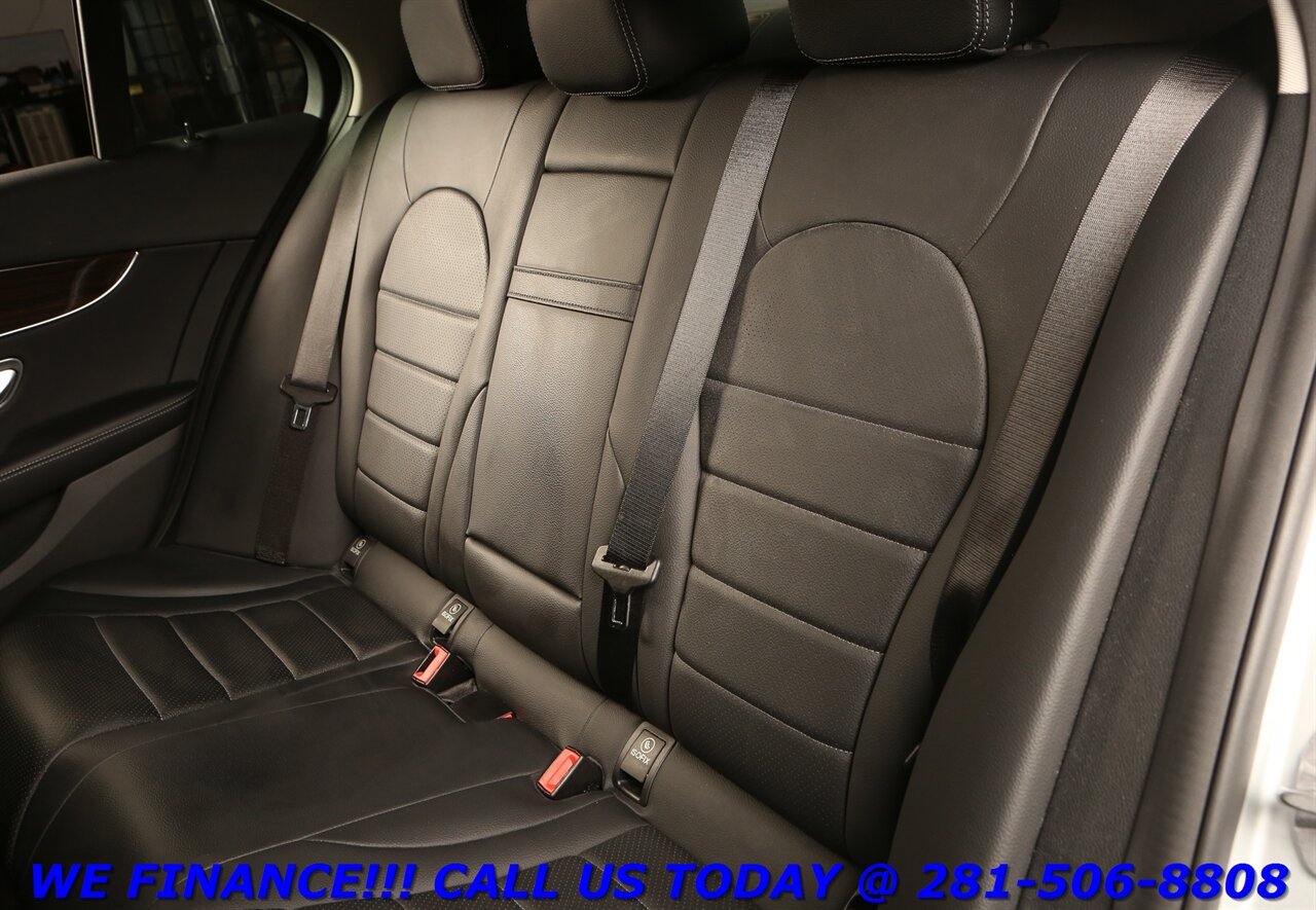 2018 Mercedes-Benz 2018 C300 4MATIC AWD P1 PANOROOF BLIS HEATSEAT 23K - Photo 23 - Houston, TX 77031