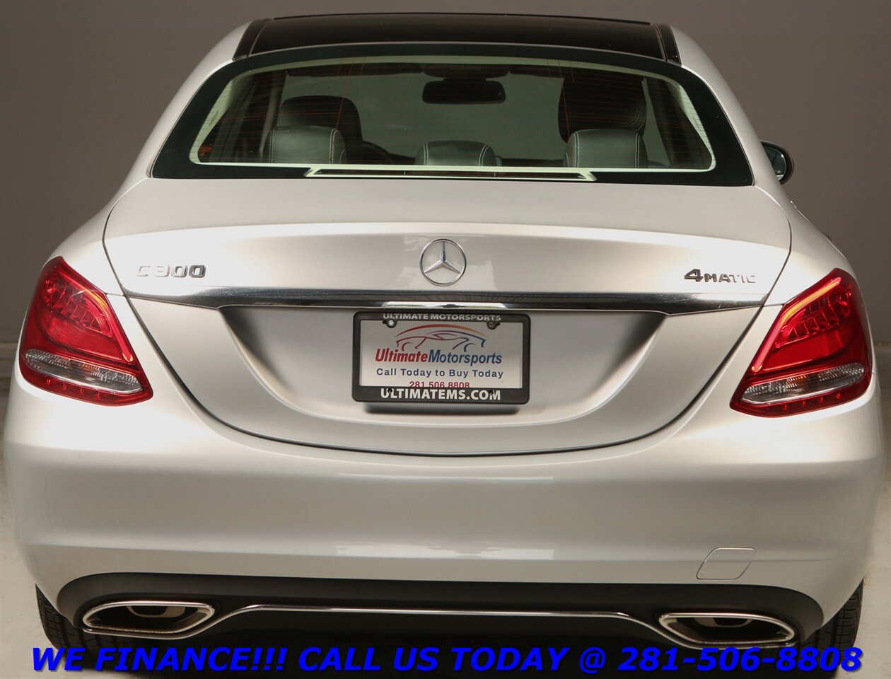 2018 Mercedes-Benz 2018 C300 4MATIC AWD P1 PANOROOF BLIS HEATSEAT 23K - Photo 5 - Houston, TX 77031