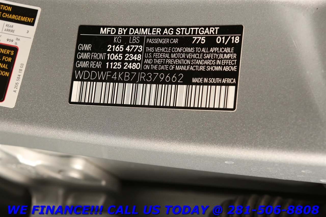 2018 Mercedes-Benz 2018 C300 4MATIC AWD P1 PANOROOF BLIS HEATSEAT 23K - Photo 32 - Houston, TX 77031