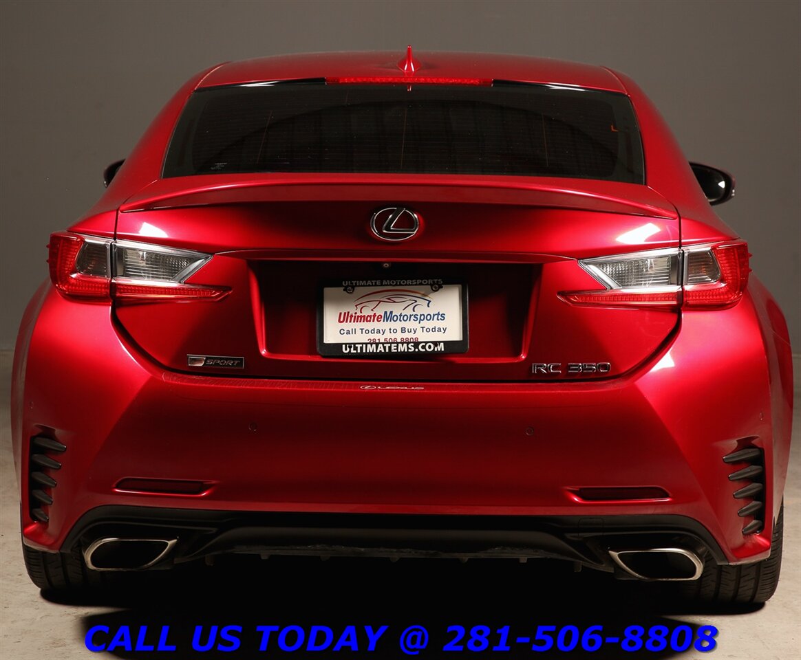 2015 Lexus RC350 2015 F-Sport NAV SUN RADAR CRUISE BLIS MARK LEVINS - Photo 6 - Houston, TX 77031