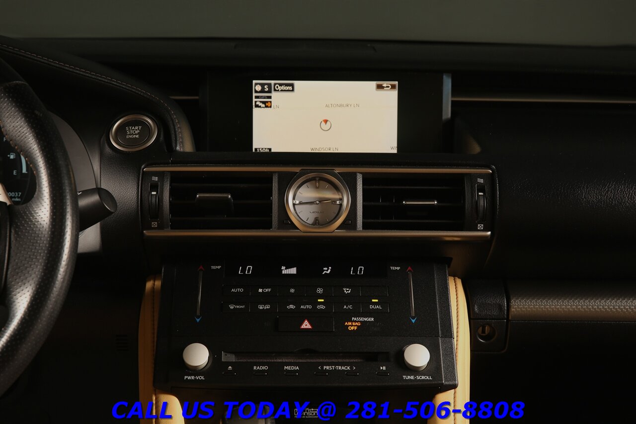 2015 Lexus RC350 2015 F-Sport NAV SUN RADAR CRUISE BLIS MARK LEVINS - Photo 17 - Houston, TX 77031