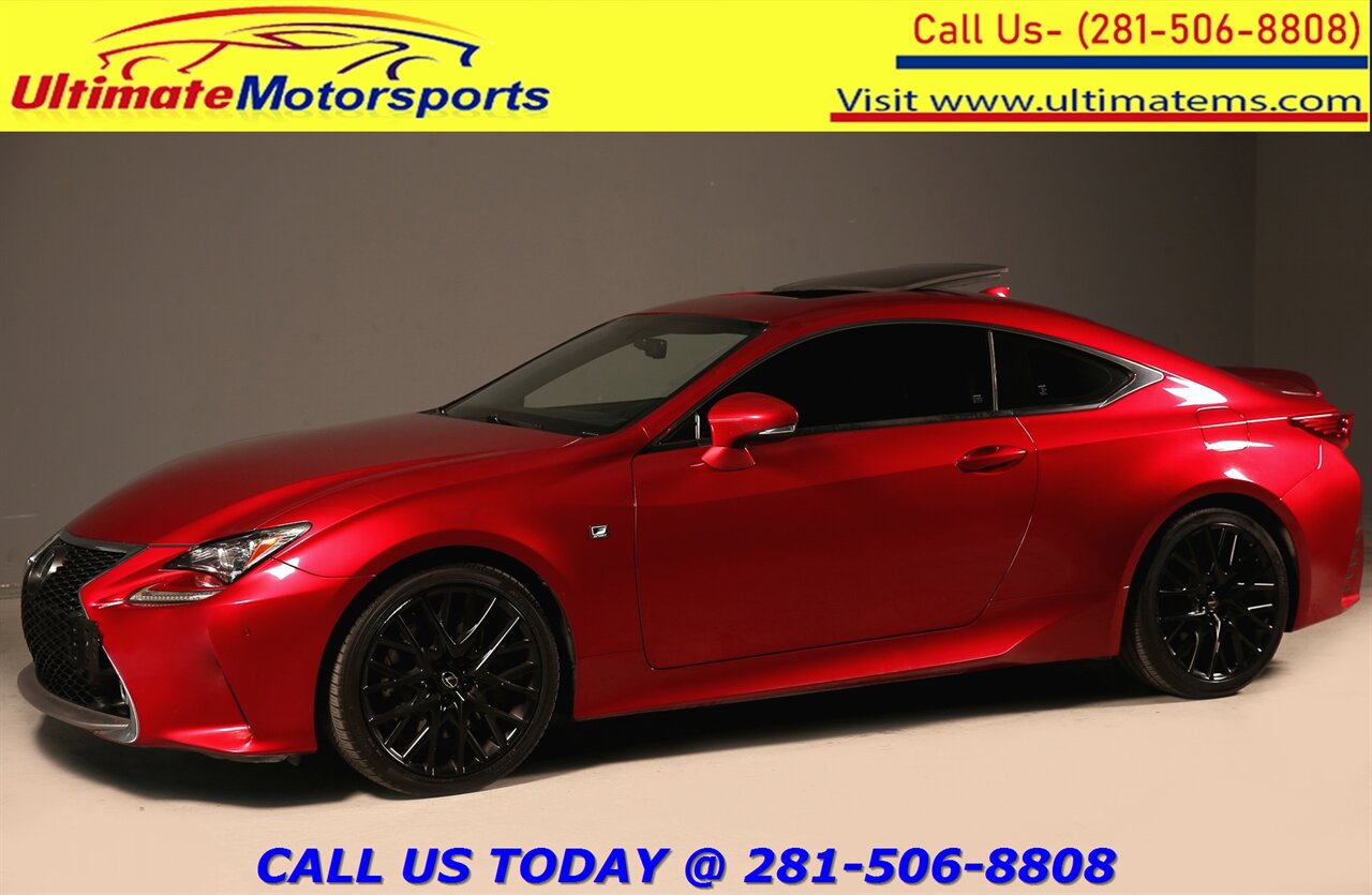 2015 Lexus RC350 2015 F-Sport NAV SUN RADAR CRUISE BLIS MARK LEVINS   - Photo 1 - Houston, TX 77031