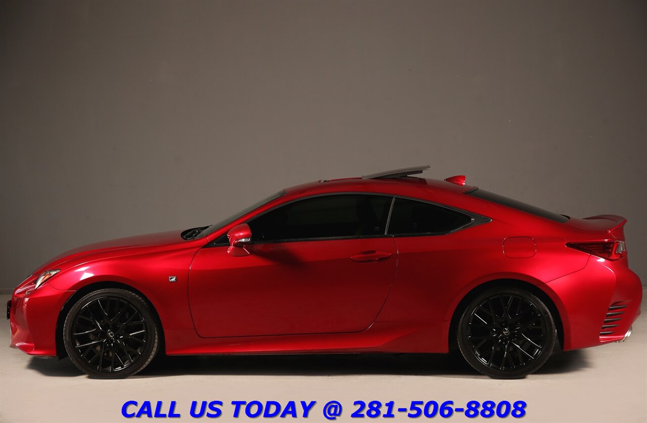 2015 Lexus RC350 2015 F-Sport NAV SUN RADAR CRUISE BLIS MARK LEVINS - Photo 31 - Houston, TX 77031