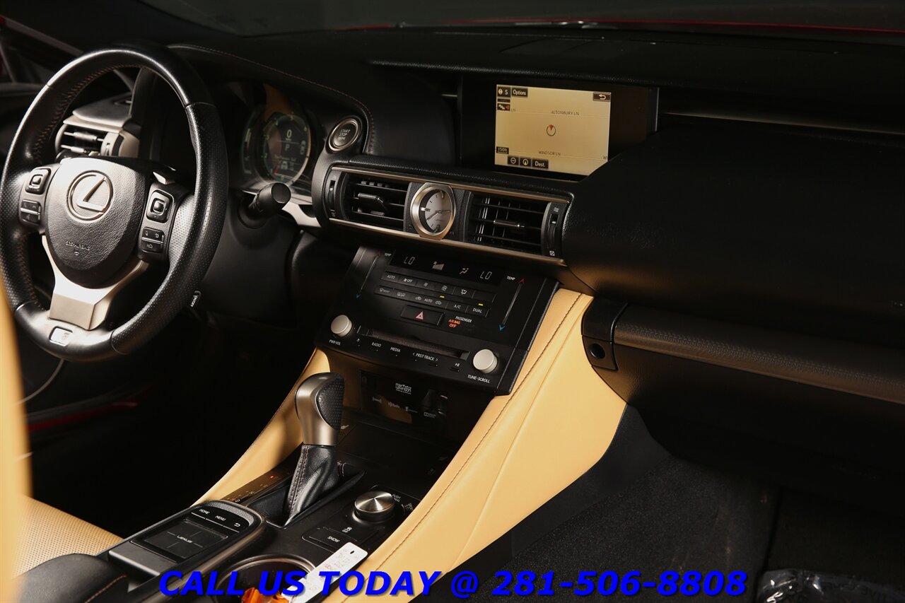 2015 Lexus RC350 2015 F-Sport NAV SUN RADAR CRUISE BLIS MARK LEVINS - Photo 21 - Houston, TX 77031