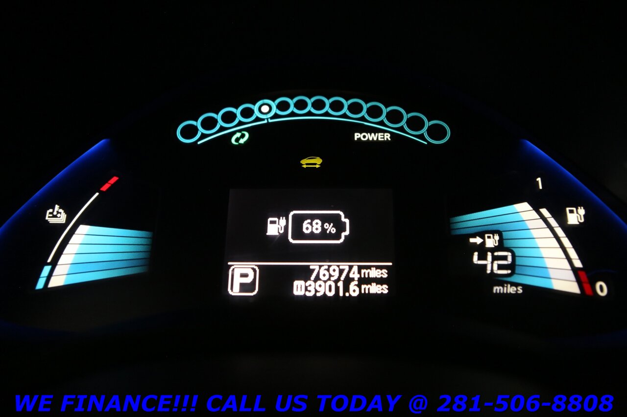 2015 Nissan LEAF 2015 QUICK CHARGE LED NAV HEATSEATS CAM IRS REBATE - Photo 16 - Houston, TX 77031