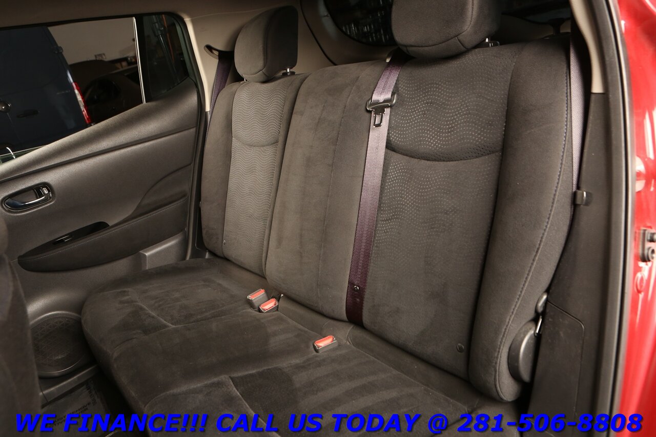2015 Nissan LEAF 2015 QUICK CHARGE LED NAV HEATSEATS CAM IRS REBATE - Photo 22 - Houston, TX 77031