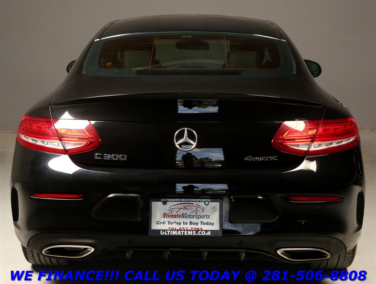 2018 Mercedes-Benz 2018 C300 4MATIC AWD SUN BLIND CAMERA KEYLESS 52K   - Photo 4 - Houston, TX 77031