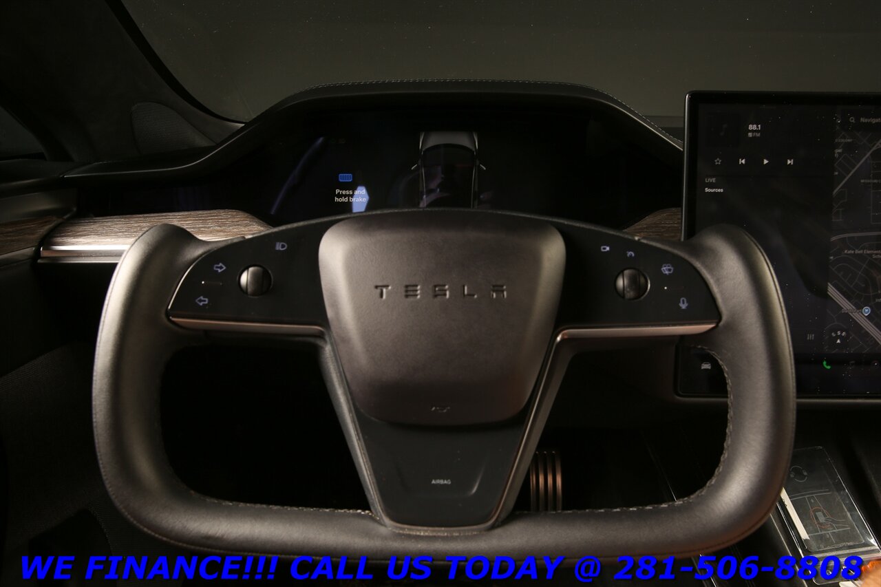 2022 Tesla Model S 2022 AWD FSD3 AUTOPILOT ANO COOLSEAT WOOD 46K MLS   - Photo 14 - Houston, TX 77031