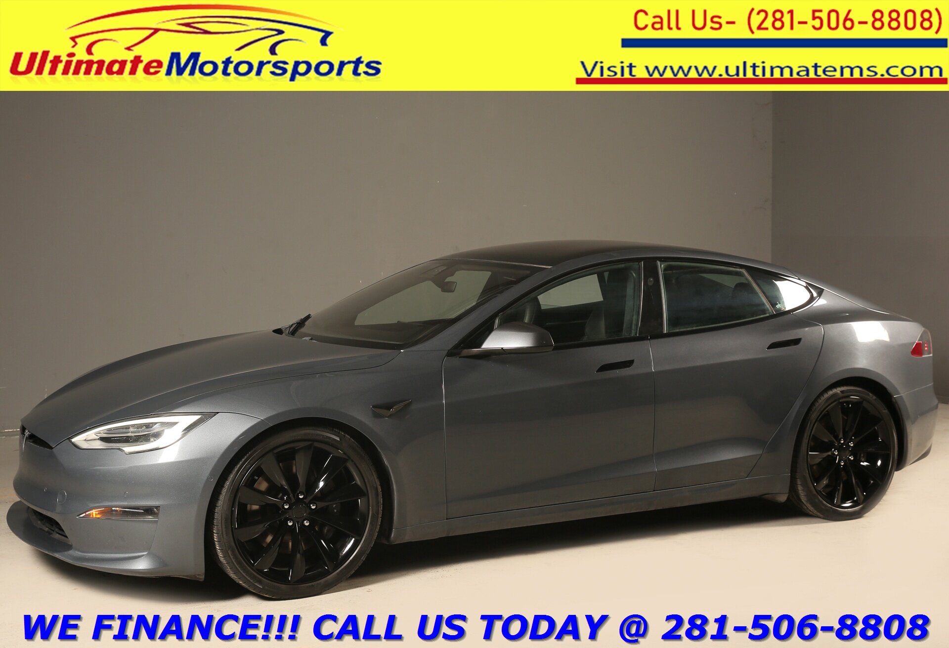 2022 Tesla Model S 2022 AWD FSD3 AUTOPILOT ANO COOLSEAT WOOD 46K MLS   - Photo 1 - Houston, TX 77031