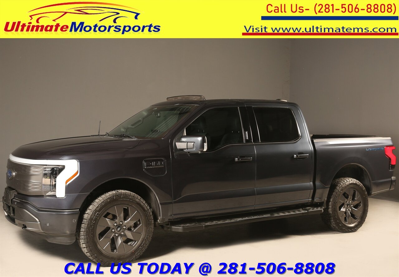 2022 Ford F-150 Lightning 2022 Lariat Crew 4x4 COPILOT NAV PANO ADAPT 39K Mi   - Photo 1 - Houston, TX 77031
