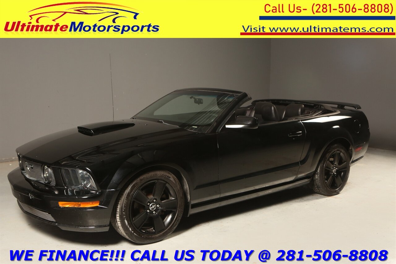 2007 Ford Mustang 2007 GT Premium LEATHER PWR TOP CRUISE 18 "ALLOYS   - Photo 1 - Houston, TX 77031