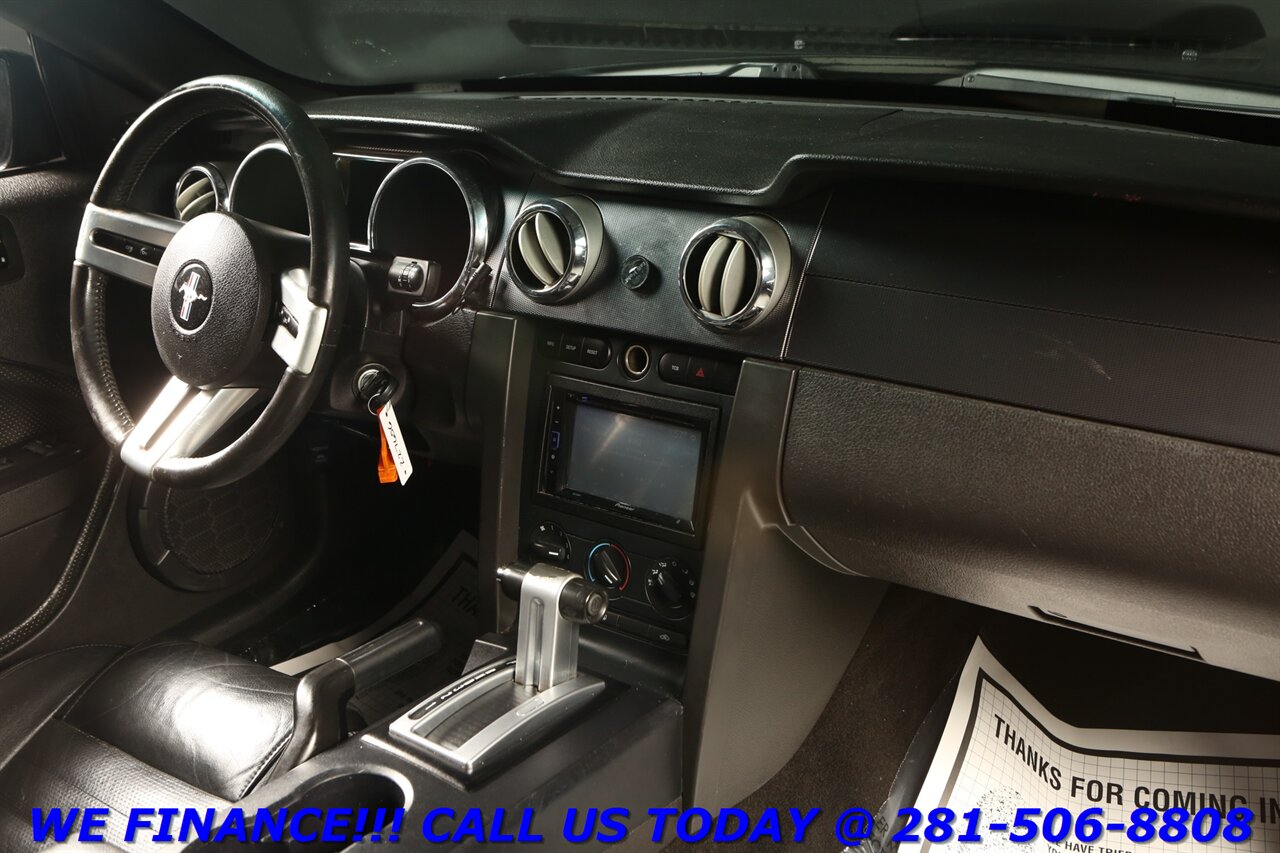 2007 Ford Mustang 2007 GT Premium LEATHER PWR TOP CRUISE 18 "ALLOYS   - Photo 17 - Houston, TX 77031