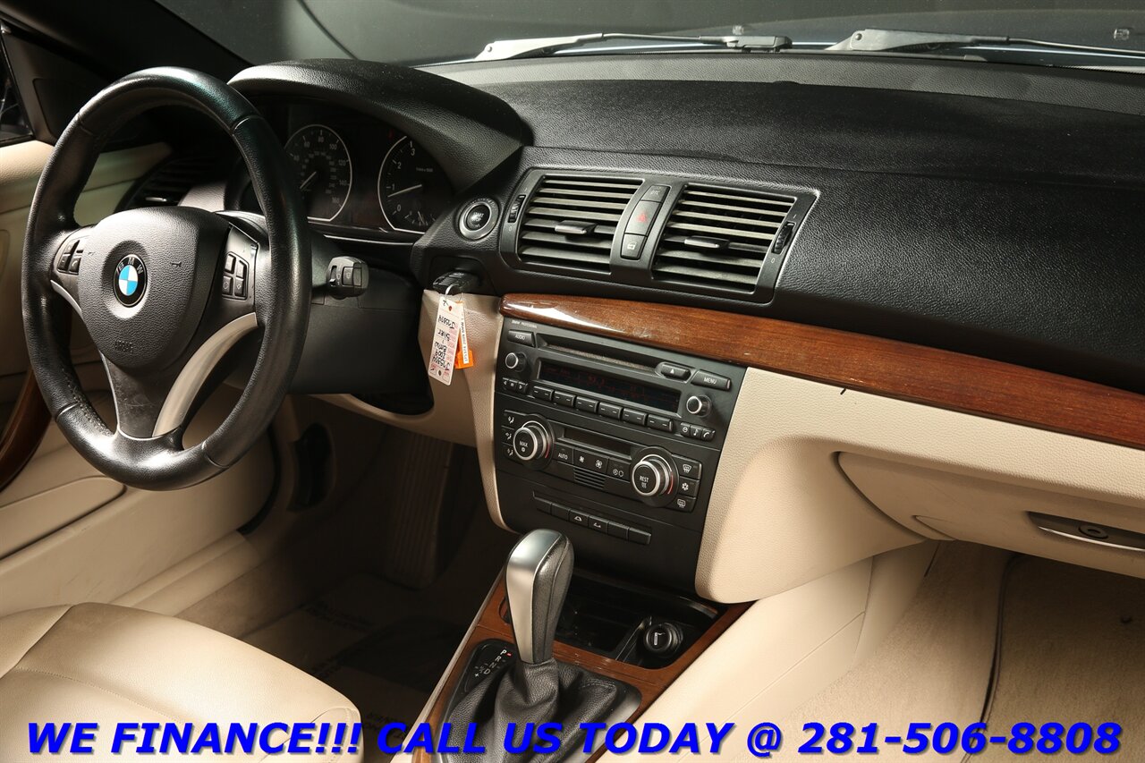 2009 BMW 2009 128i CONVERTIBLE WOOD BLUETOOTH CRUISE   - Photo 18 - Houston, TX 77031