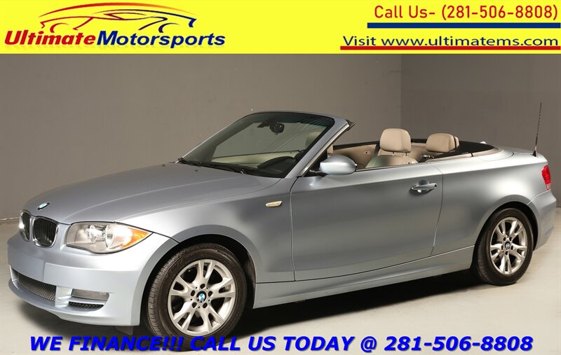 2009 BMW 2009 128i CONVERTIBLE WOOD BLUETOOTH CRUISE  