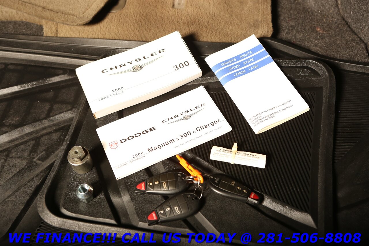 2008 Chrysler CHRYSLER 300 TOURING LEATHER CRUISE BLUETOOTH PWR SEAT - Photo 22 - Houston, TX 77031