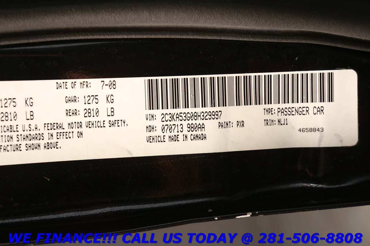 2008 Chrysler CHRYSLER 300 TOURING LEATHER CRUISE BLUETOOTH PWR SEAT - Photo 25 - Houston, TX 77031