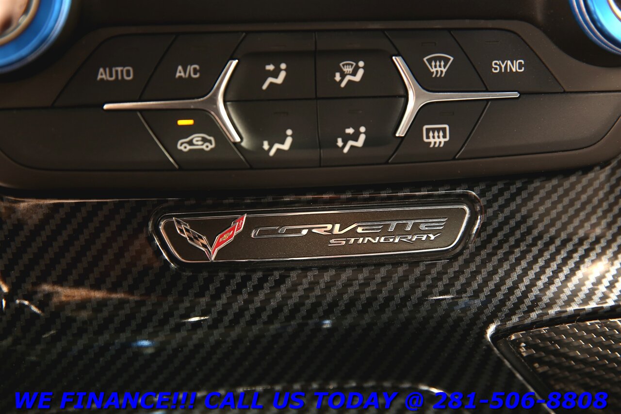 2017 Chevrolet Corvette 2017 Stingray TARGA TOP 6.2L V8 NAV HUD 67K MLS   - Photo 17 - Houston, TX 77031