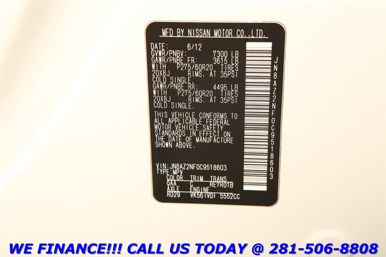 2012 INFINITI QX56 2012 NAV DVD SUN 7PASS CAMERA WOOD 80K MLS - Photo 31 - Houston, TX 77031