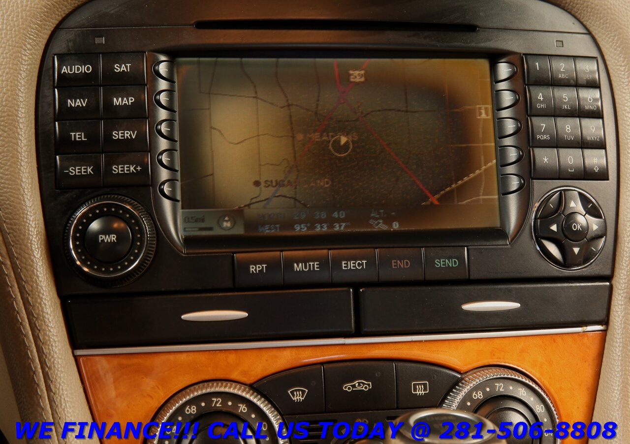 2006 Mercedes-Benz 2006 SL 500 CONVERTIBLE NAV HEATSEAT BOSE 88K MLS   - Photo 16 - Houston, TX 77031