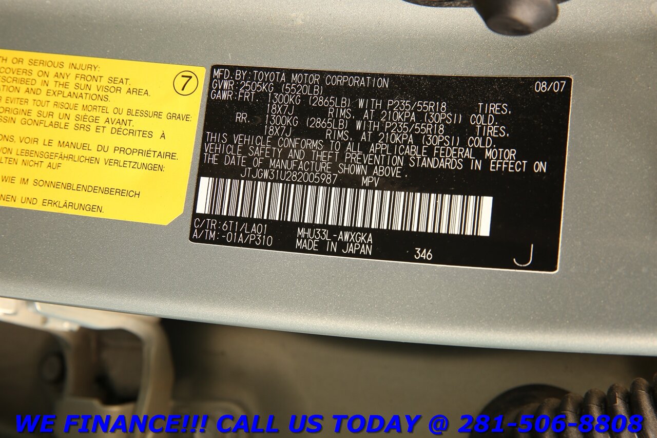 2008 Lexus RX 2008 RX 400h HYBRID PREM PLUS PKG NAV SUN HEATSEAT   - Photo 28 - Houston, TX 77031