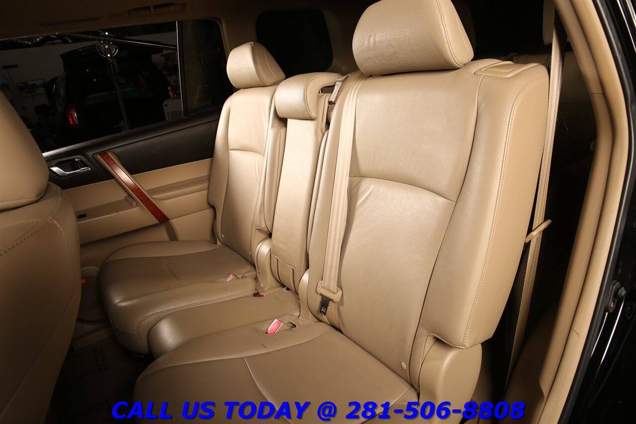2009 Toyota Highlander 2009 Limited NAV SUN HEATSEAT CAMERA JBL 3ROW - Photo 22 - Houston, TX 77031