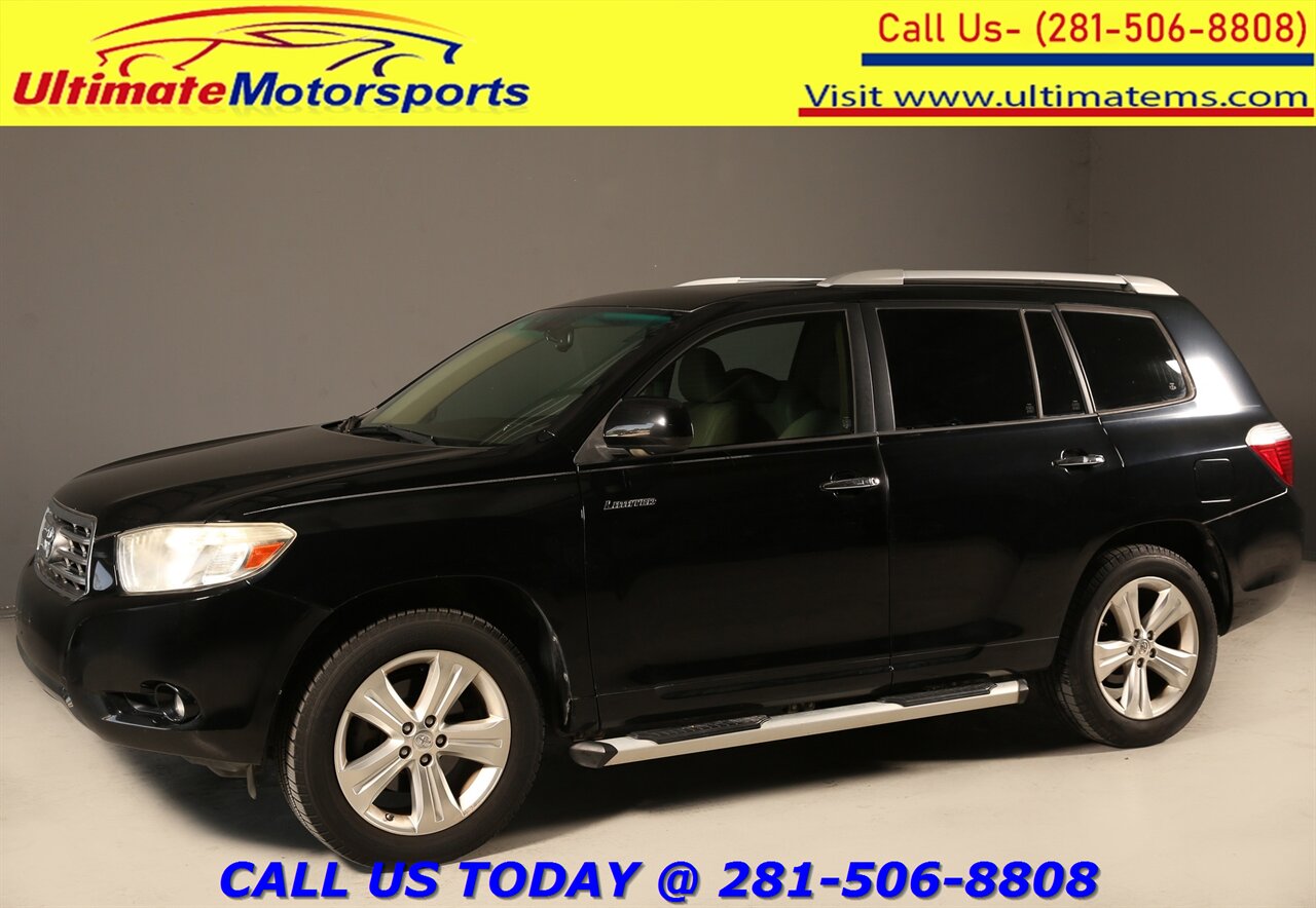 2009 Toyota Highlander 2009 Limited NAV SUN HEATSEAT CAMERA JBL 3ROW   - Photo 1 - Houston, TX 77031