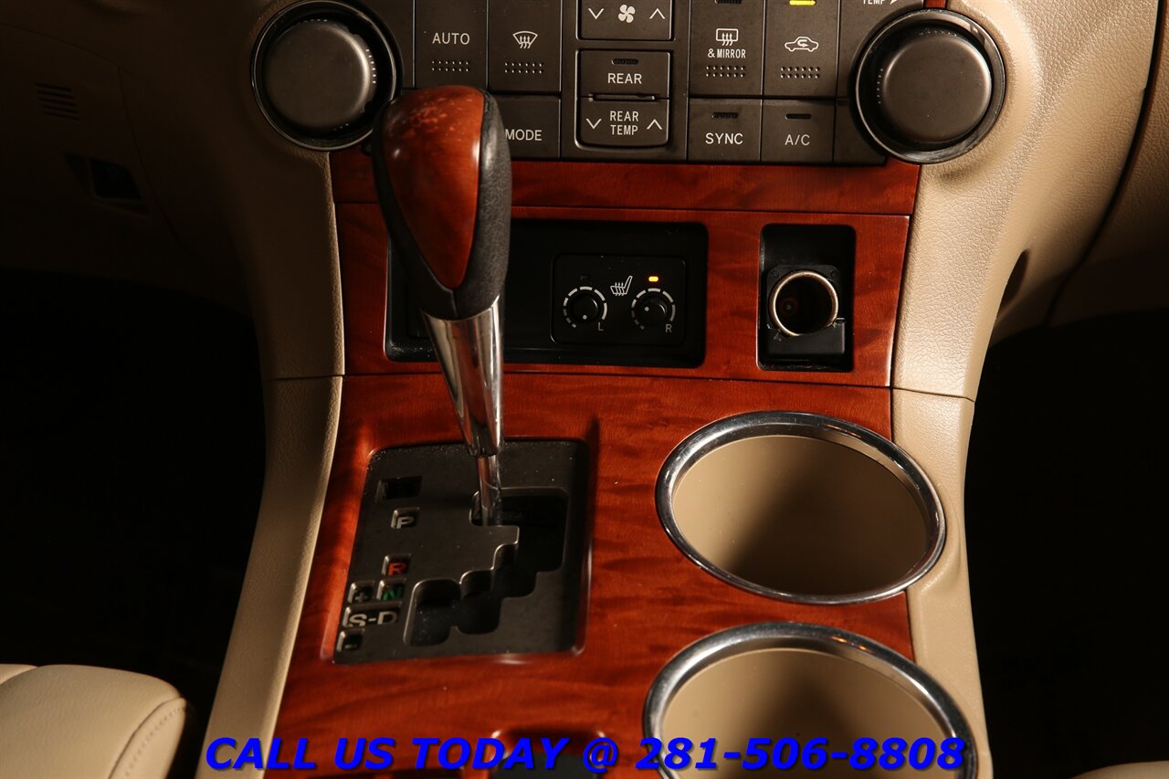 2009 Toyota Highlander 2009 Limited NAV SUN HEATSEAT CAMERA JBL 3ROW - Photo 17 - Houston, TX 77031