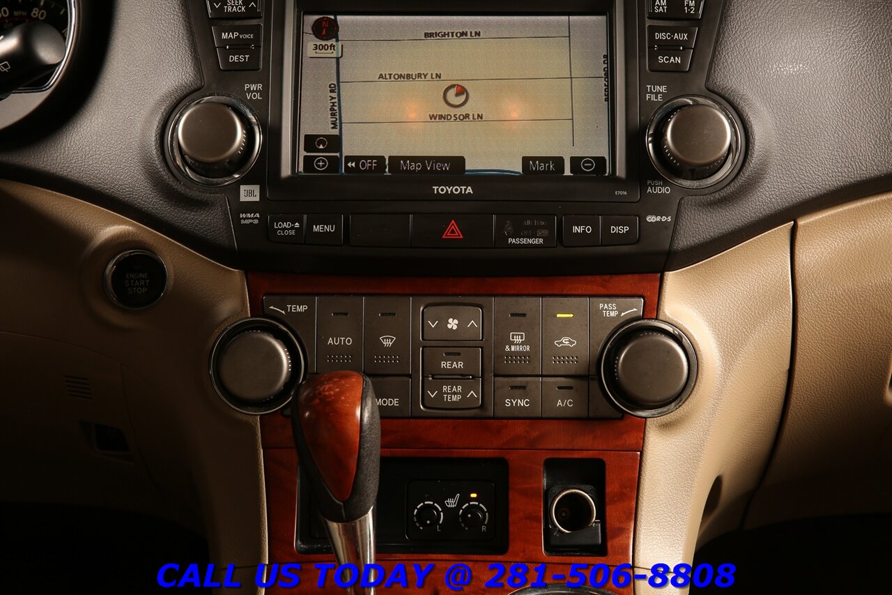 2009 Toyota Highlander 2009 Limited NAV SUN HEATSEAT CAMERA JBL 3ROW - Photo 15 - Houston, TX 77031