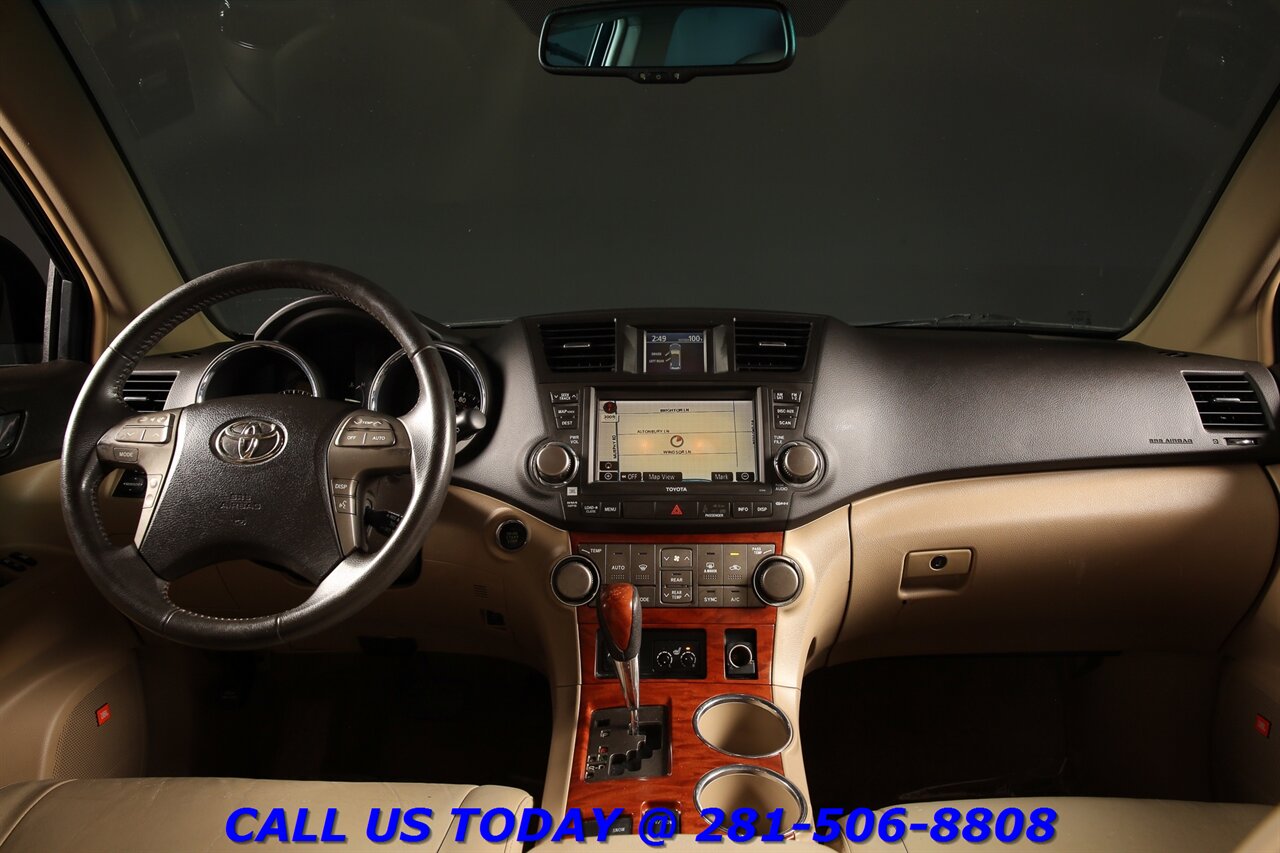 2009 Toyota Highlander 2009 Limited NAV SUN HEATSEAT CAMERA JBL 3ROW - Photo 3 - Houston, TX 77031