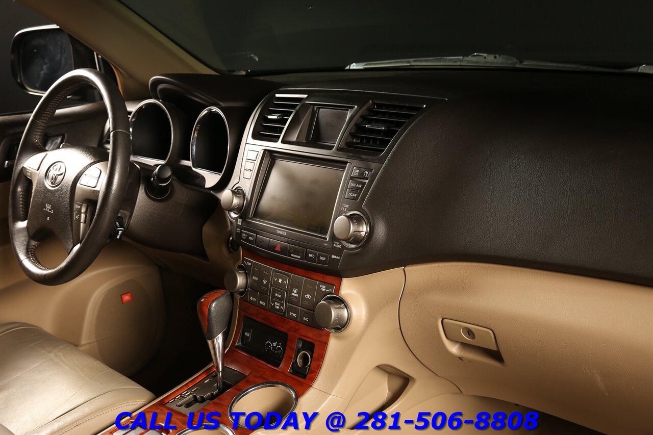 2009 Toyota Highlander 2009 Limited NAV SUN HEATSEAT CAMERA JBL 3ROW - Photo 19 - Houston, TX 77031