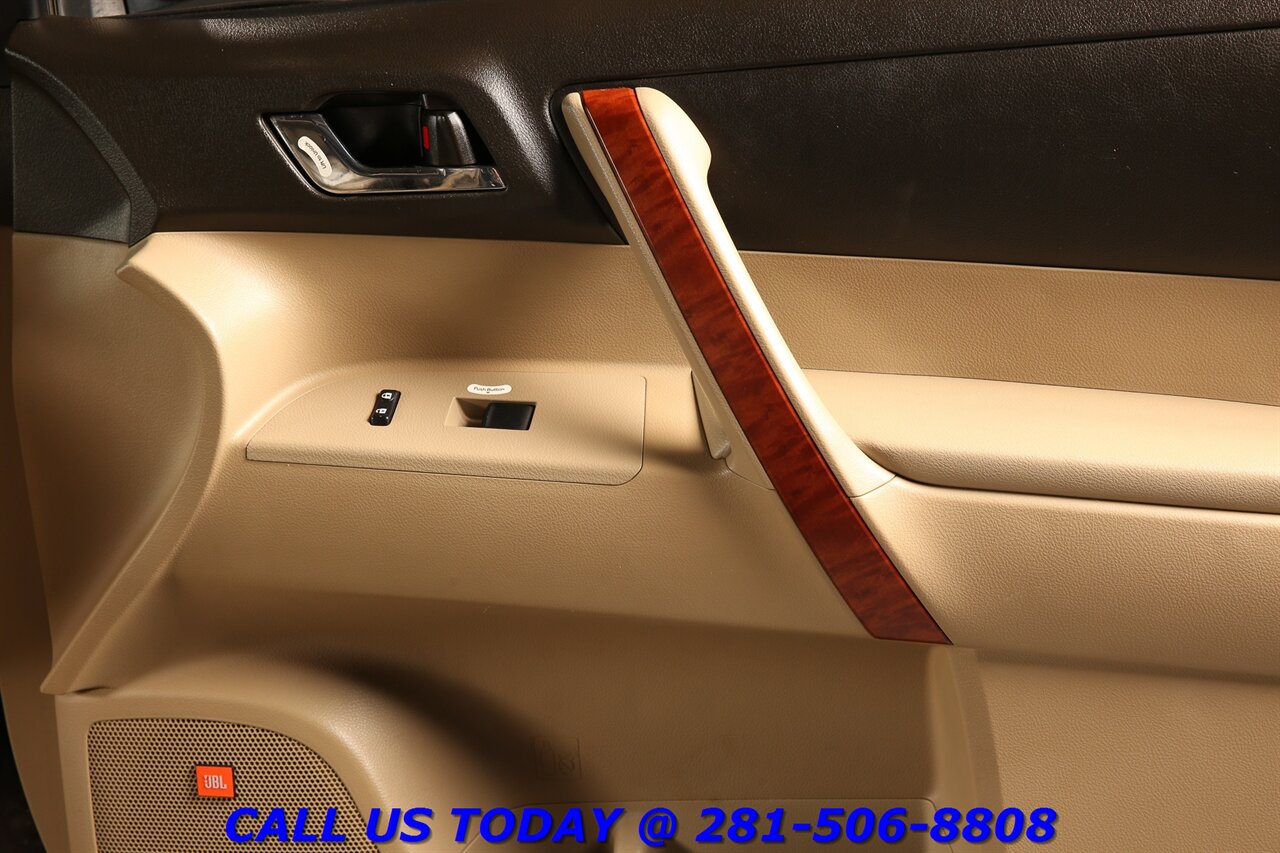 2009 Toyota Highlander 2009 Limited NAV SUN HEATSEAT CAMERA JBL 3ROW - Photo 25 - Houston, TX 77031